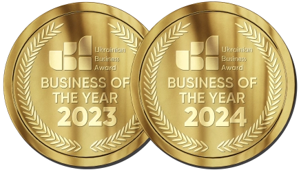нагорода Ukrainian Business Award 2023,2024